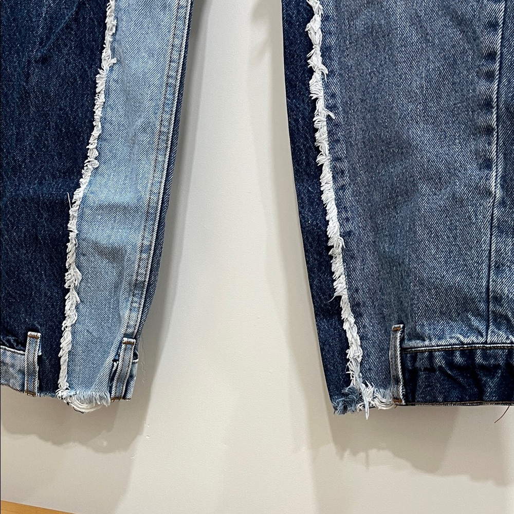 Patchwork Denim Jeans - image 2